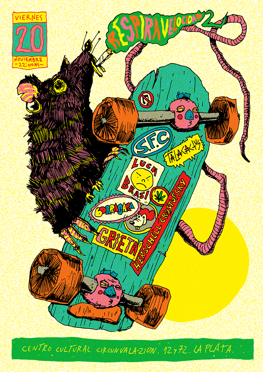Flyers: Respira Velocidad