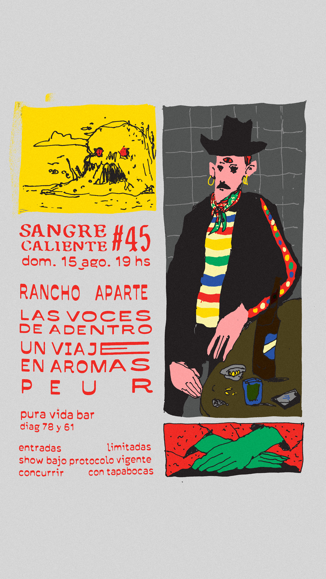 Flyers: Sangre Caliente