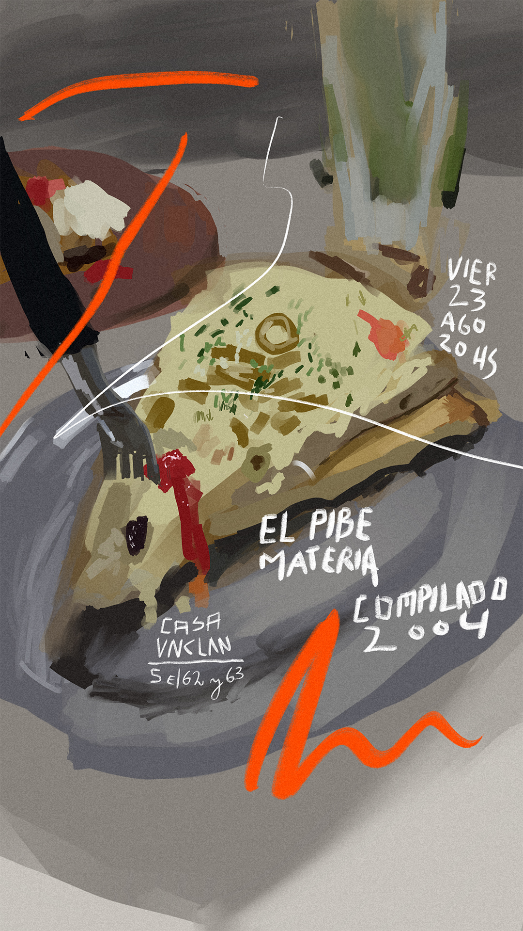 Flyers: El Pibe Materia