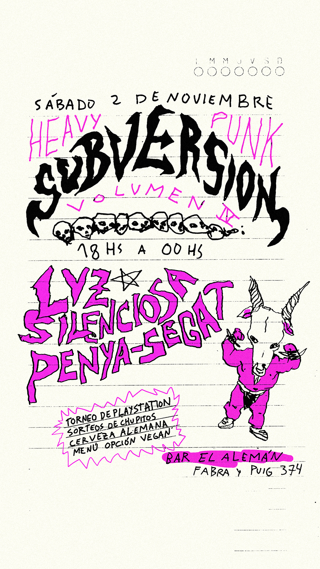 Flyers: Lvz Silenciosa