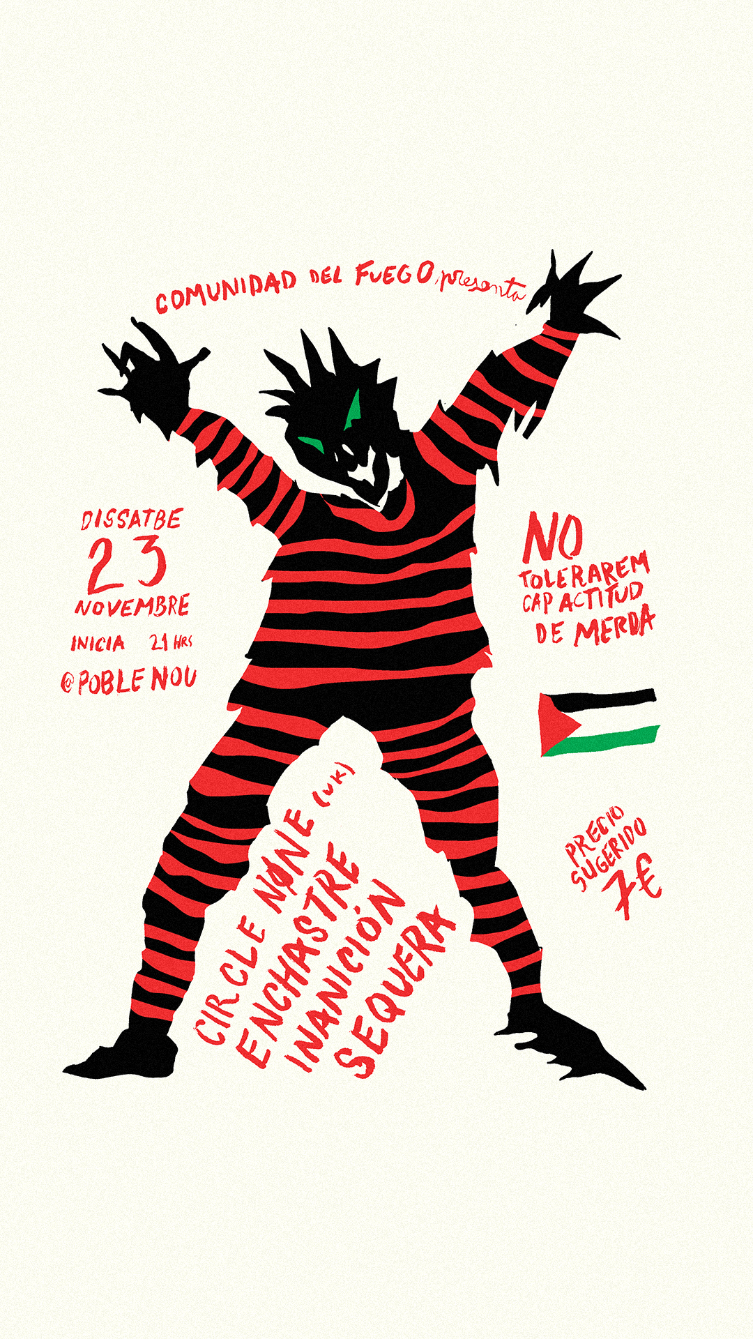 Flyers: Comunidad del Fuego
