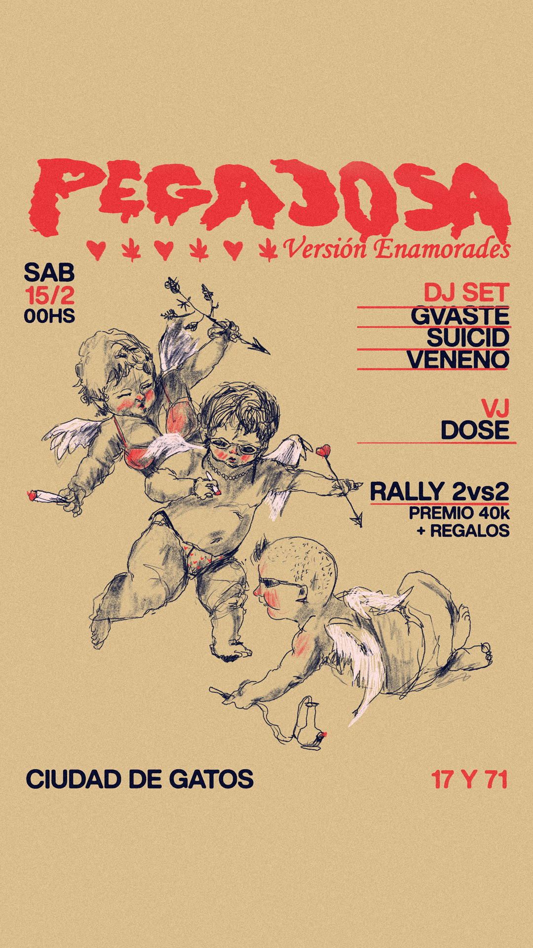 Flyers: Pegajosa