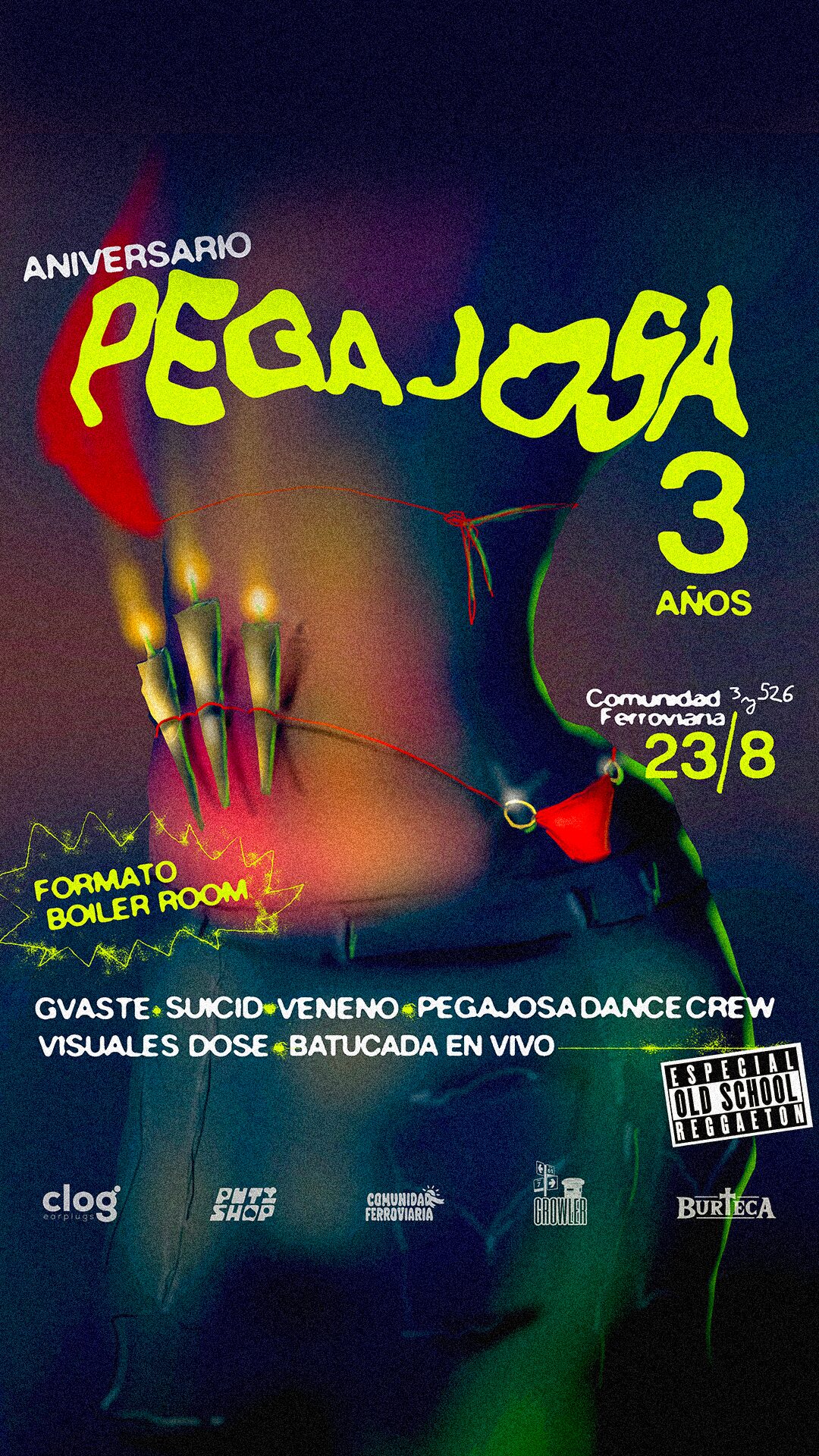 Flyers: Pegajosa
