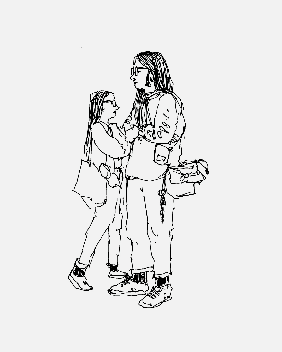 Personal: Rare Picture of Facu and Marie on an non Hardcore Event